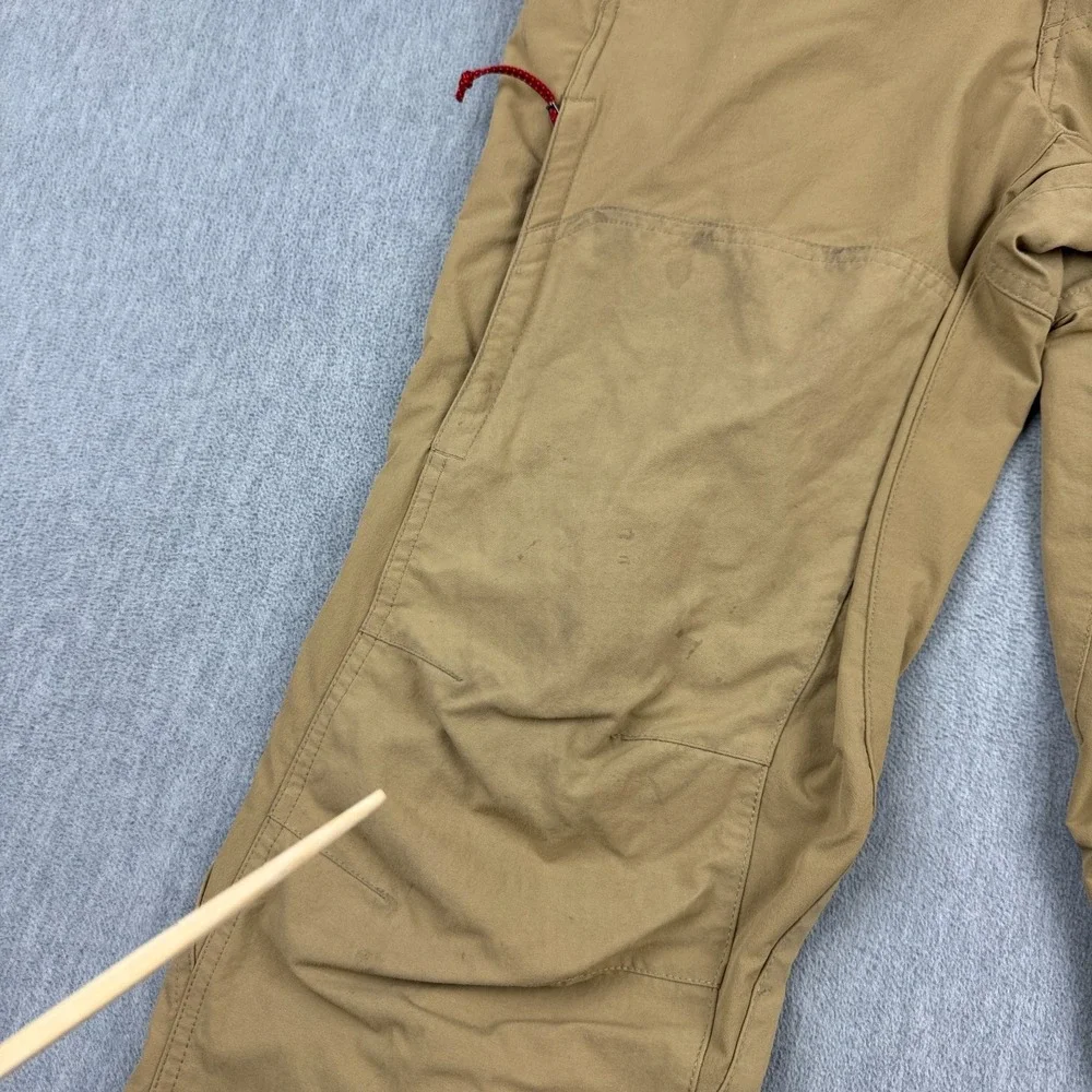 REI Co-op Pants Mens 32x32 Brown Screeline‎ Belted Hiking Outdoor Utility Casual